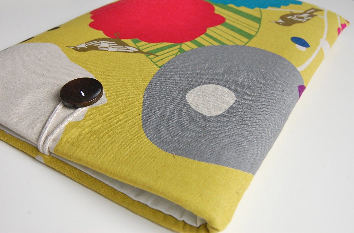 13 inch MacBook Case Pro, Air or Ultrabook Laptop Sleeve - Perch Cotton Linen
