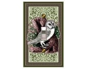 Mrs. Butler Switchplates - Owl Design 0225a-t1