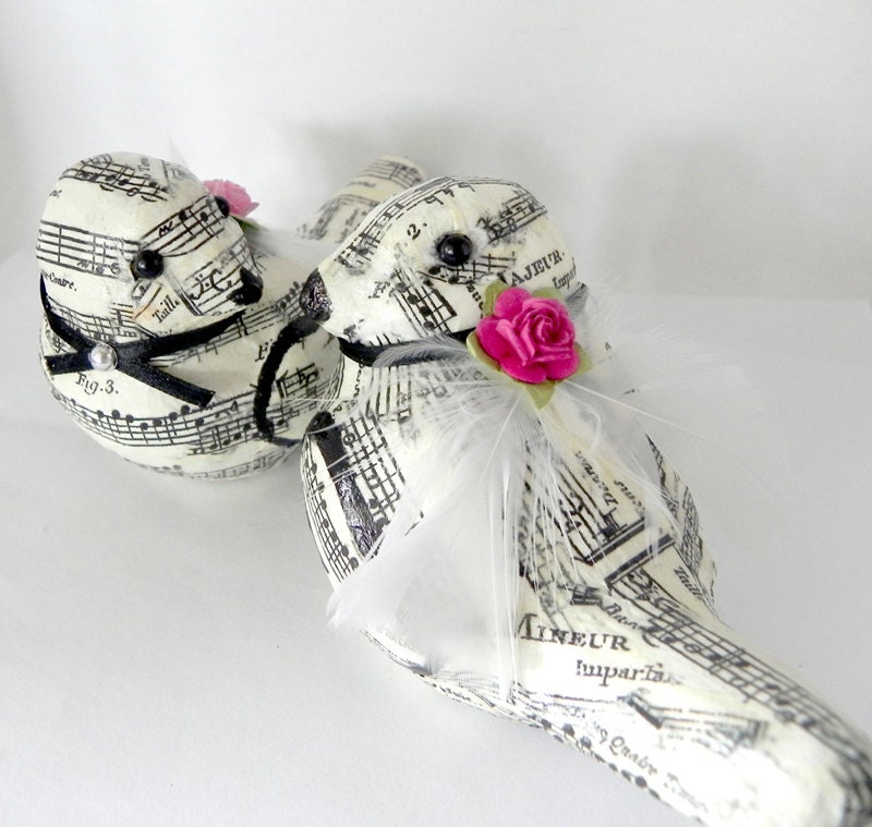Musical birds Wedding decoration
