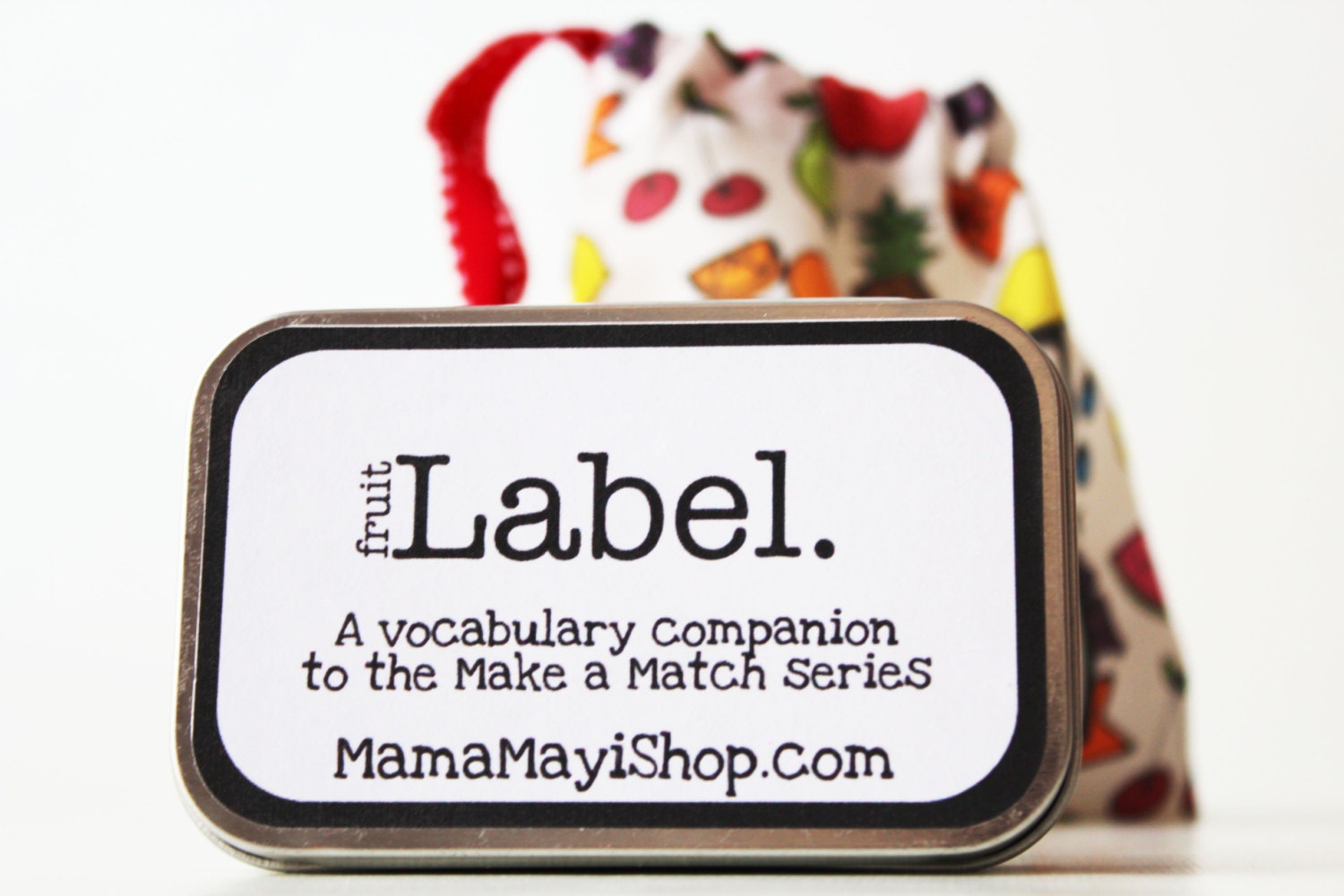 Label - Fruit - Montessori Word Relation Game