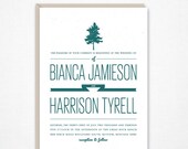Nichole Wedding Invitation (Printable)