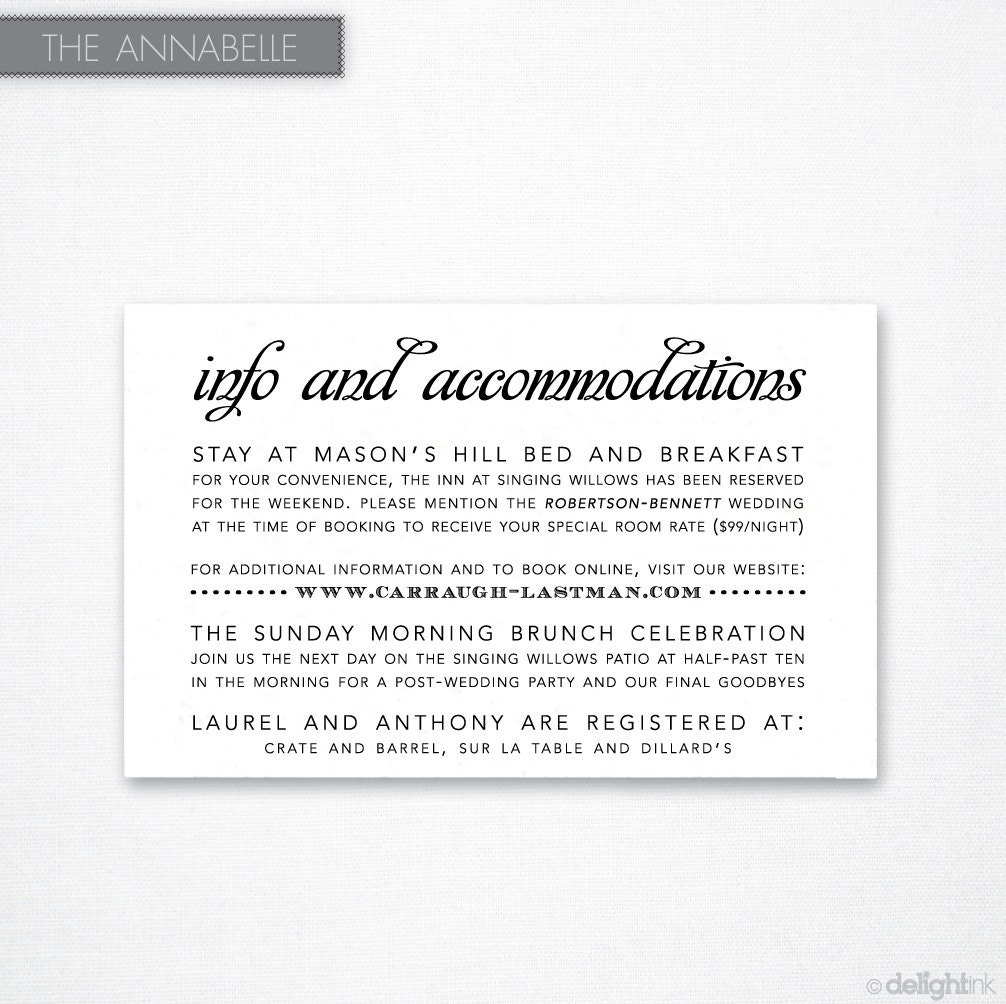 Annabelle Insert (Printable)