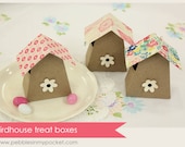 KIT Birdhouse Treat Boxes (6 qty)