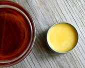Natural Patchouli Solid Perfume Tin  / Vegan Handmade Body Fragrance
