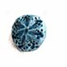 Blue Sea Ring Ceramic Jewelry adjustable ring