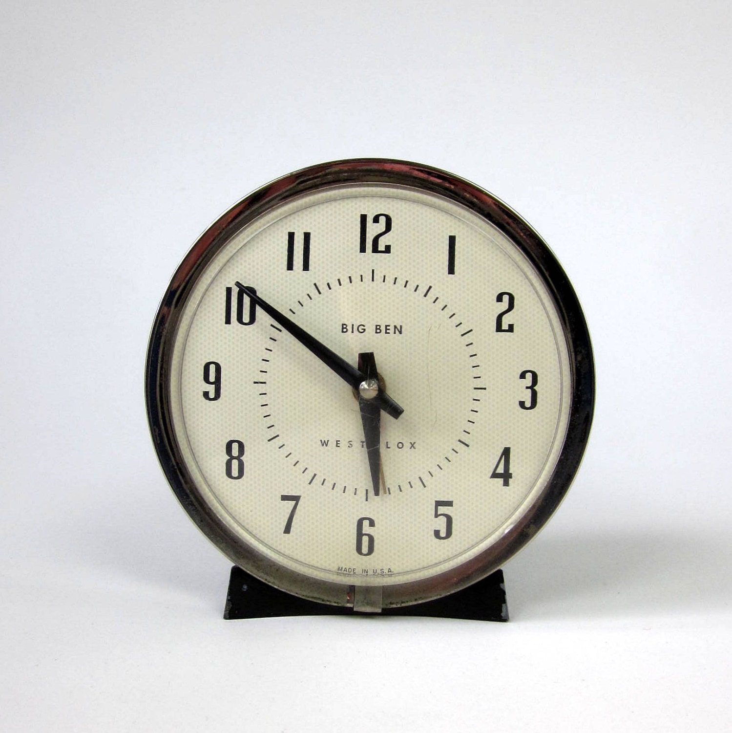 Vintage Westclox Big Ben Ticking Alarm Clock / Perfect Working Condition