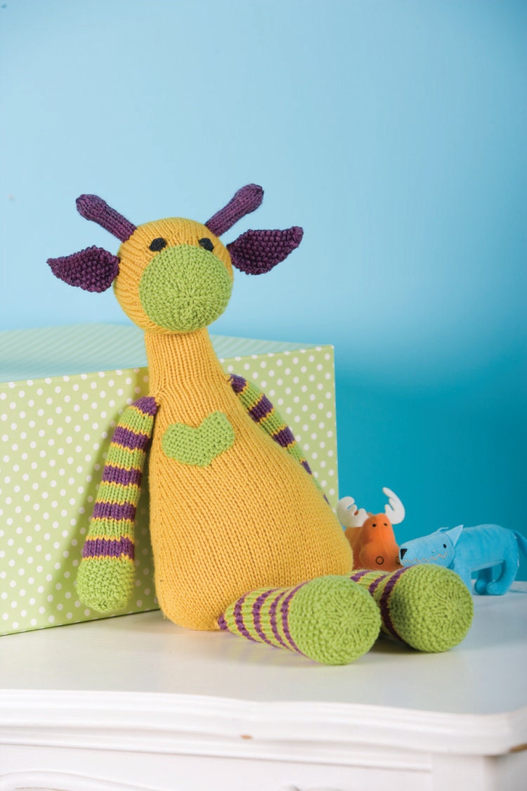 Mango the Giraffe Toy knitting pattern