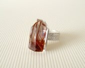 Rutil Quartz Ring