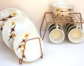 1960s Kitchen Shelf  Dish Display Drying Rack