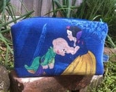 Disney Snow White Rectangular Zipper Pouch Recycled