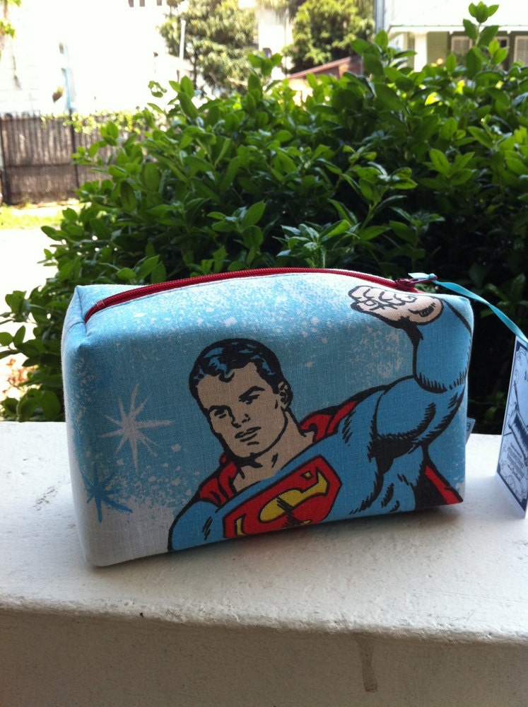 Superman Rectangular Zipper Pouch