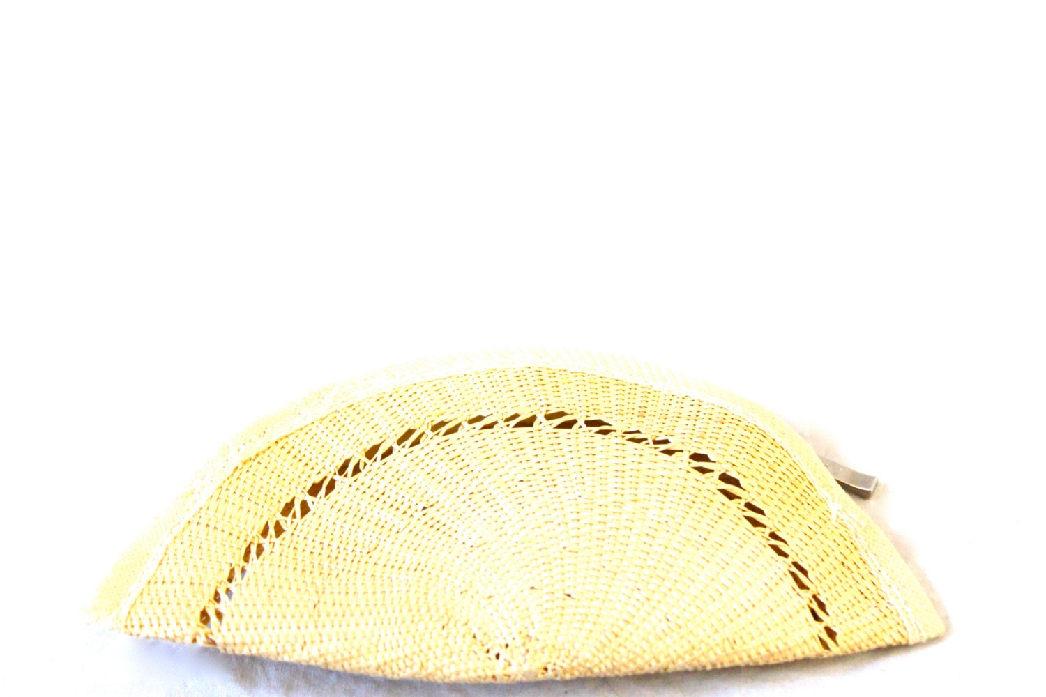 1970s Vintage Wicker Woven Change Purse