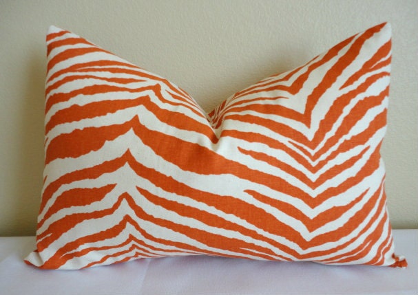 SINGLE LUMBAR 12 X 18 Pillow Cover // Tunisia Sweet Potato and Natural