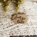 50 Save the Date Kraft Paper Tags