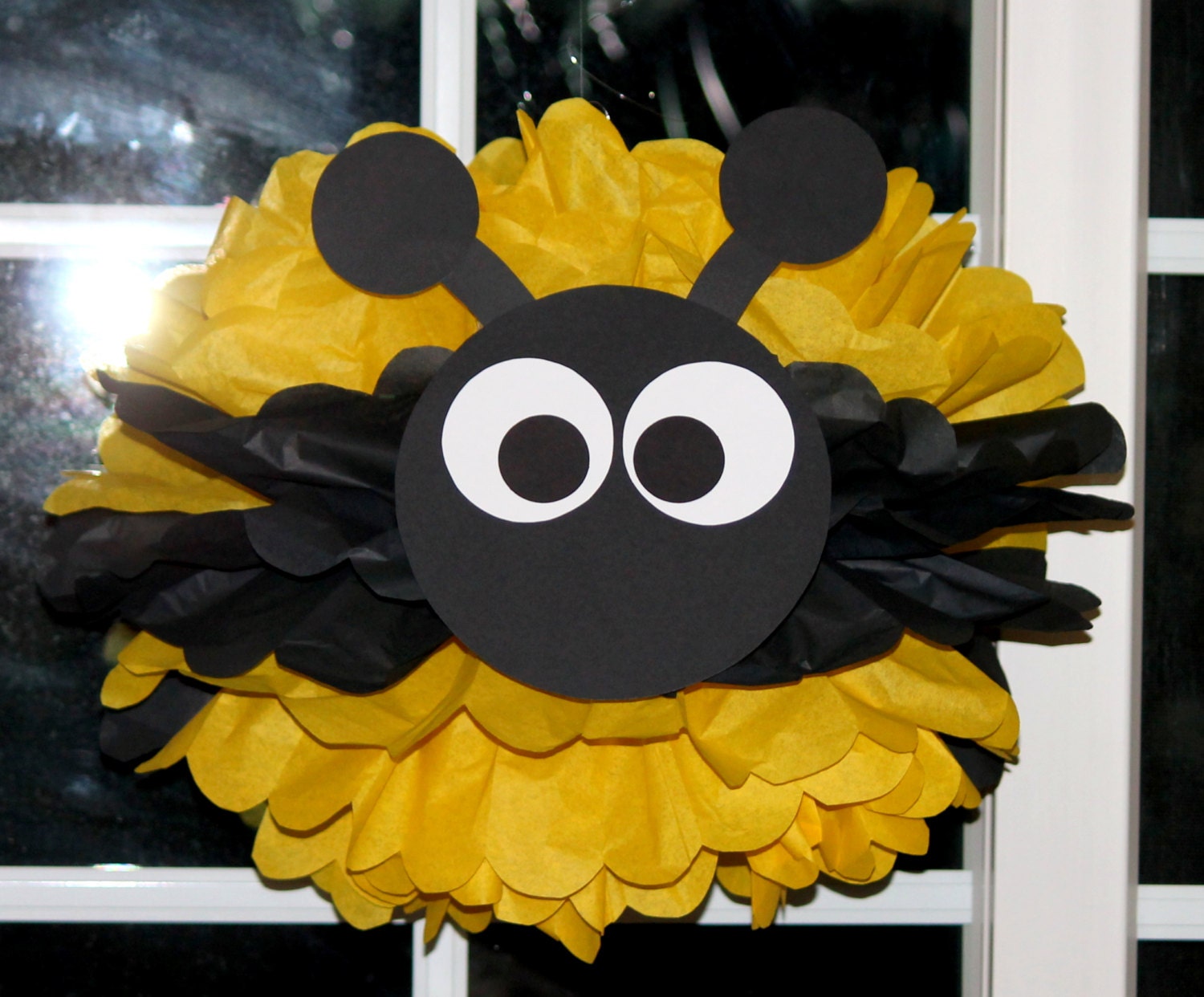 Bumble Bee Bumblebee pom pom kit baby shower first birthday party decoration Il_170x135