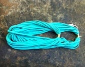 Aquamarine T-Shirt Scarf Necklace