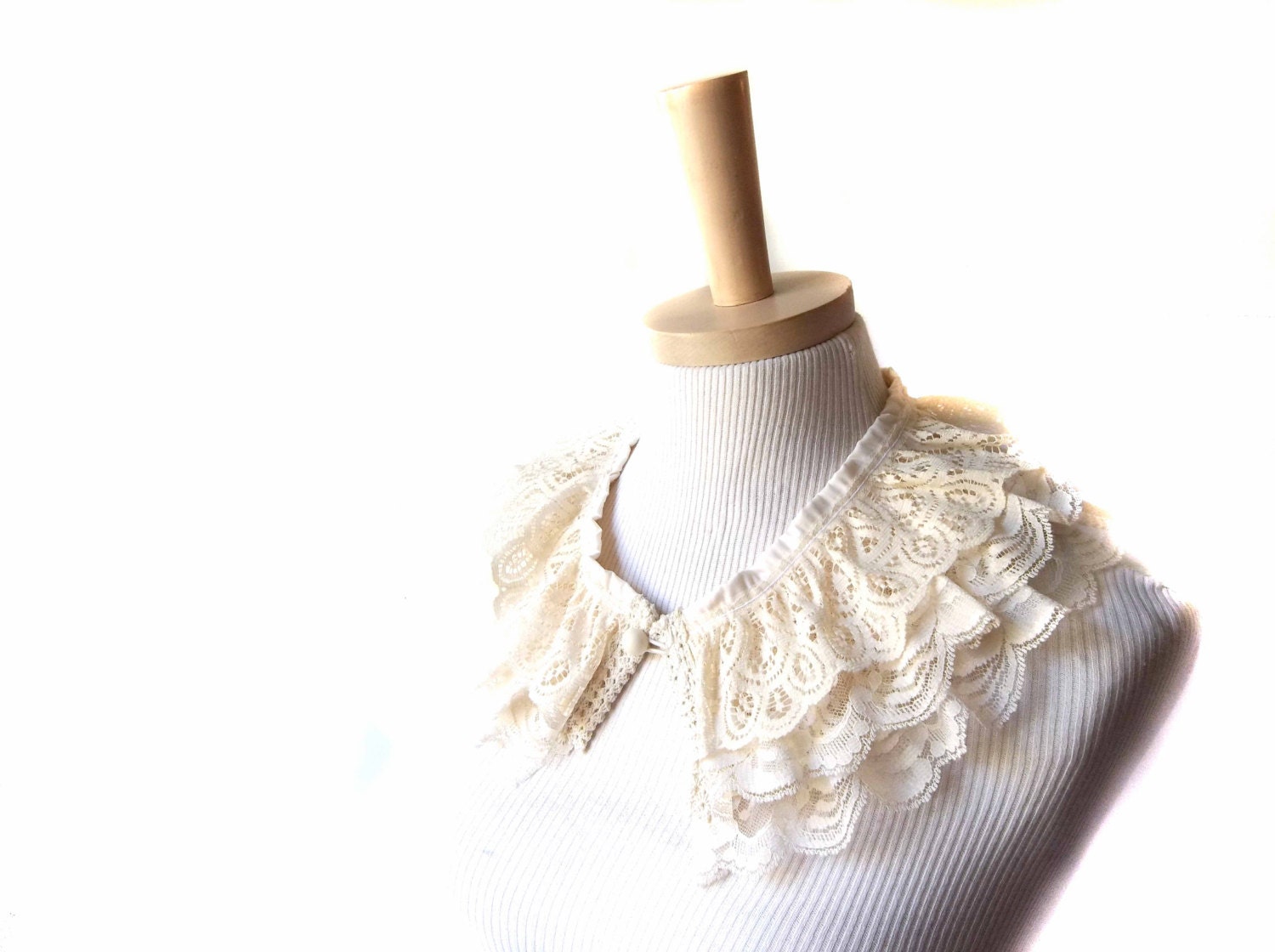Detachable Lace Collar for Women and Girls