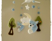 Fox Baby Crib Mobile -Custom orders and colors welcome