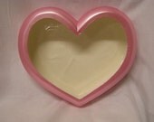 SALE 50% OFF  Pink Deep Heart Candy Dish