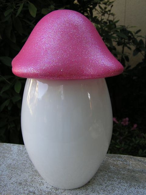 Cotton Candy Mushroom Delight Kitchen Canister