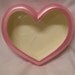 SALE 50% OFF  Pink Deep Heart Candy Dish