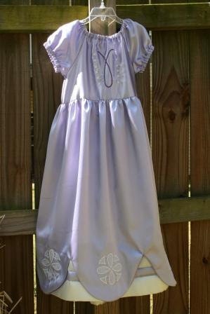 Sofia The First princess dress costume gown dress up