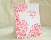 Pink Dogwood Mother's Day Card