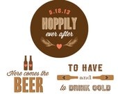 Bachelorette Beer Tasting Party or Shower Printables