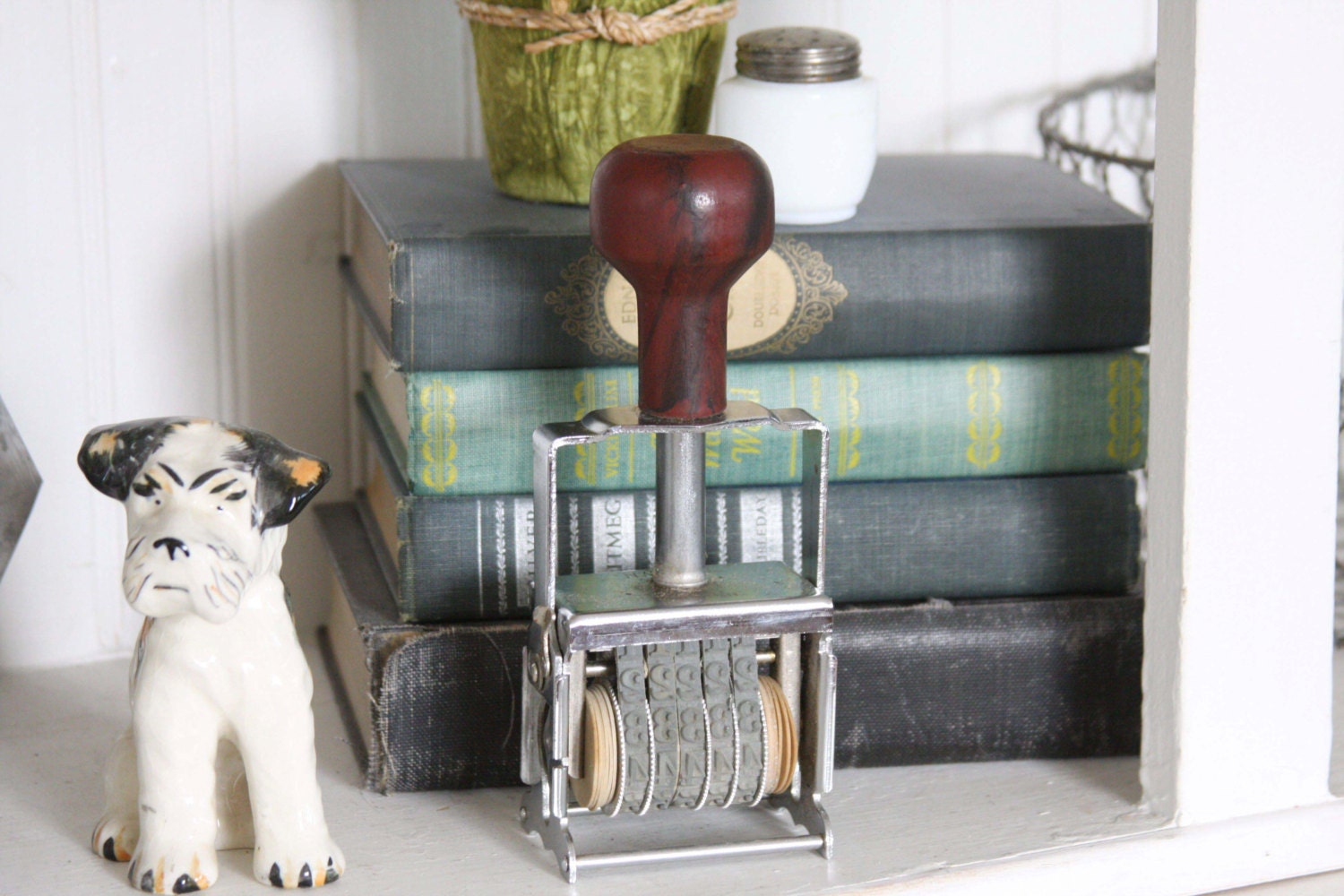 Vintage Crown Self Inker Stamp-No. 3-5
