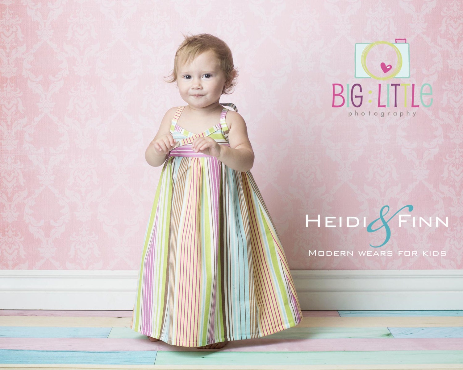 NEW Summer Maxi Dress pattern and tutorial PDF 12m-5t easy sew long tank dress tunic