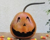 Halloween Gourd Jack O Lantern Natural Fall Pumpkin Decoration