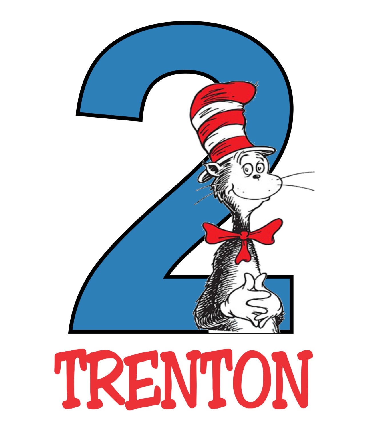 Cat and the Hat Shirt, Kids Personalized Shirt, Girls Personalized Shirt, Childrens Personalized Shirt - Kids Birthday Shirt, Toddler Tshirt