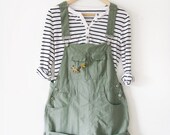 Green Cargo Overalls M-L