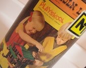 1980s Vintage Lincoln Logs Playskool Building Toy 113 Pieces - CraftySara