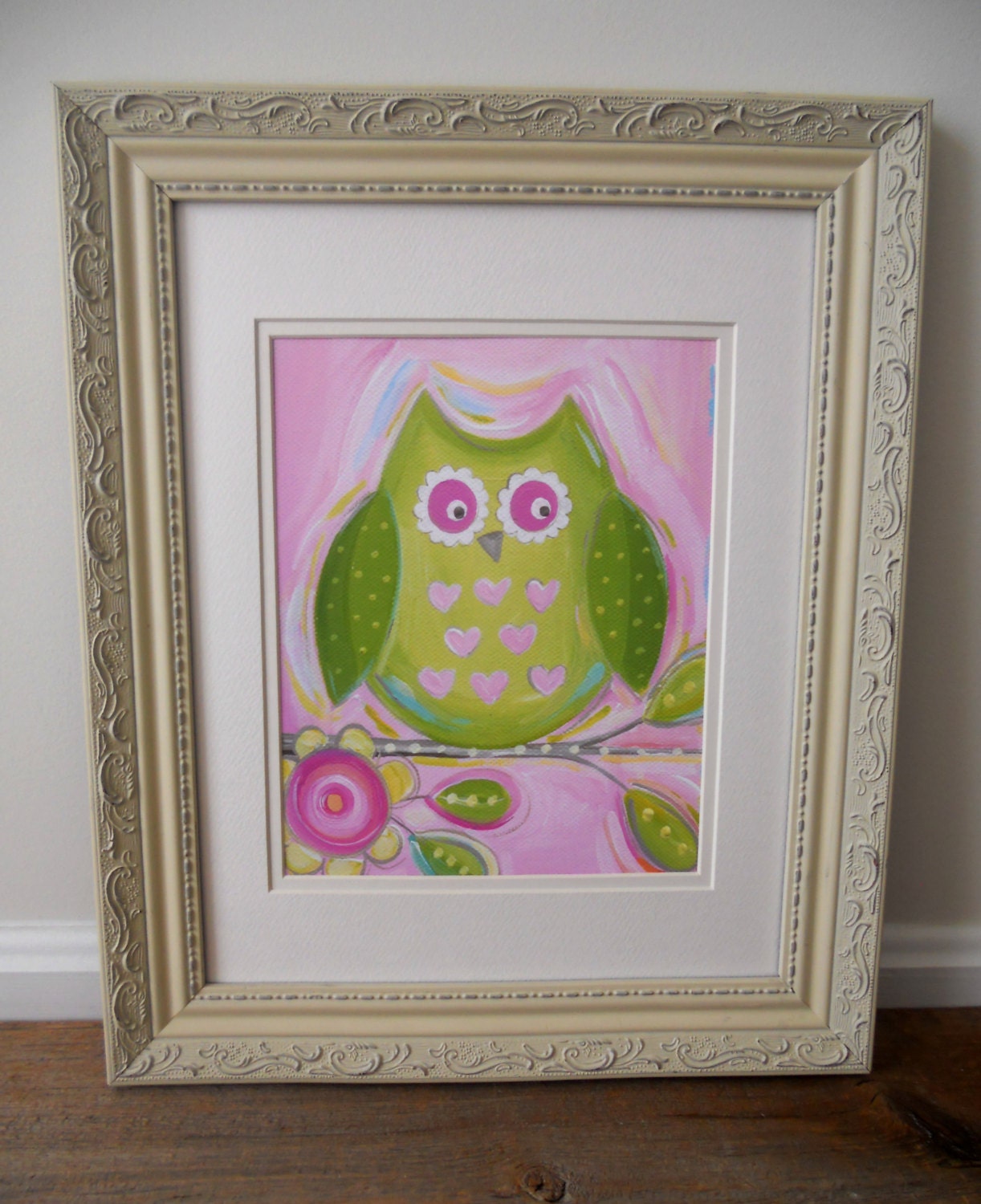 NEW Jennifer owl, 8x10 posh print