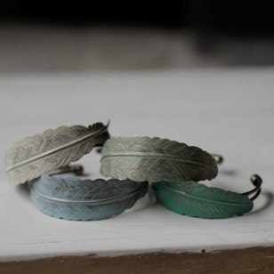 My Tribe Feather Cuff Bracelet