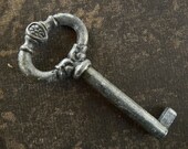 Skeleton Keys REPRODUCTION Fancy Cabinet Keys with Ornate Bows
