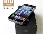 New Black iphone 5 Miniature for 1/3 SD-size or similar Dolls.