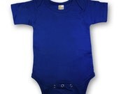Blank blue infant onesies size 0-3 months