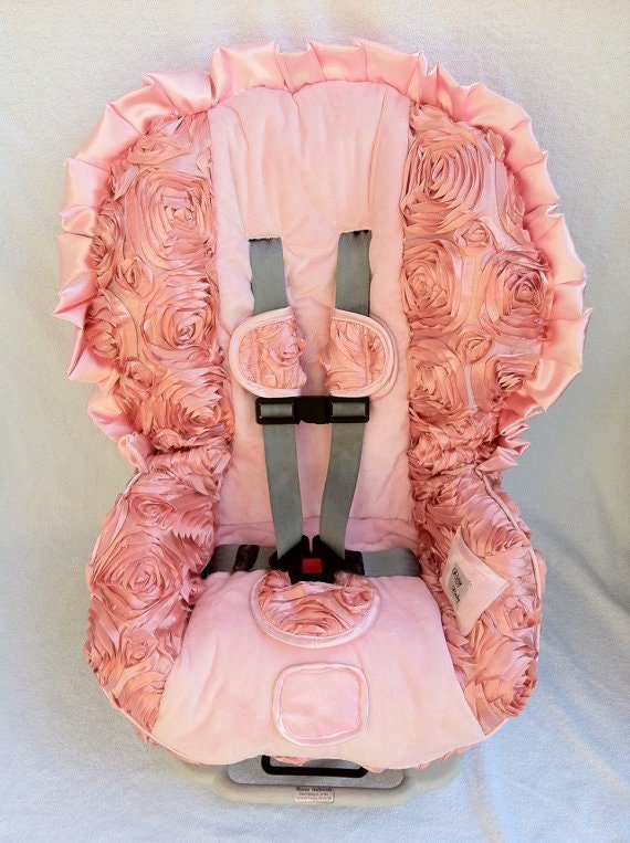 Custom Toddler Replacement Cover,Britax Marathon Classic Peachy Roses Cover for Marathon