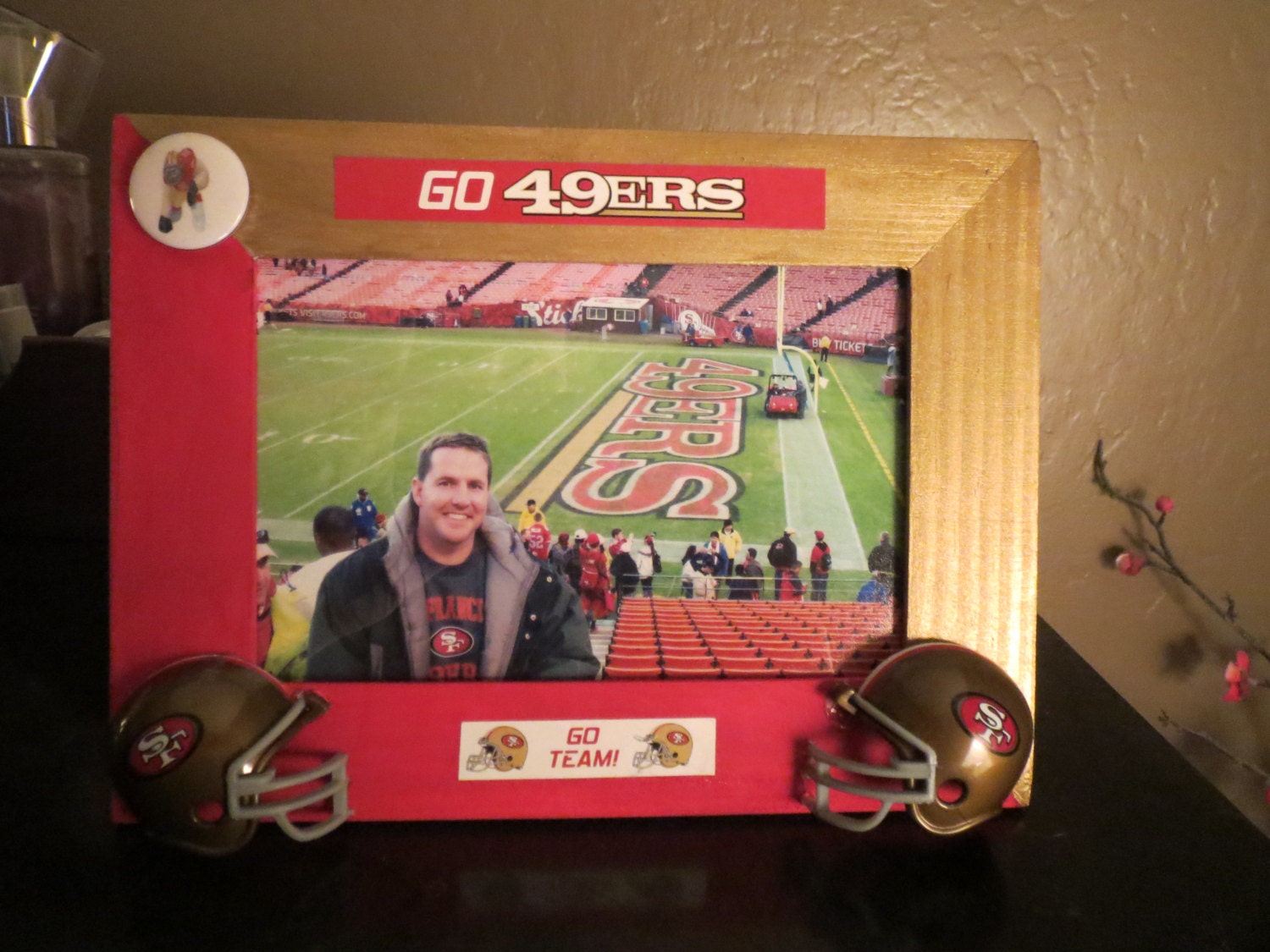 NFL San Francisco 49ers Picture Frame by jacqdosch on Etsy