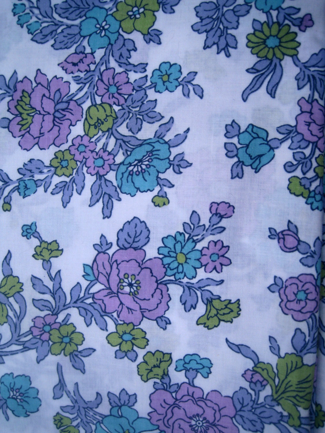 Purple Vintage sheet fat quarter