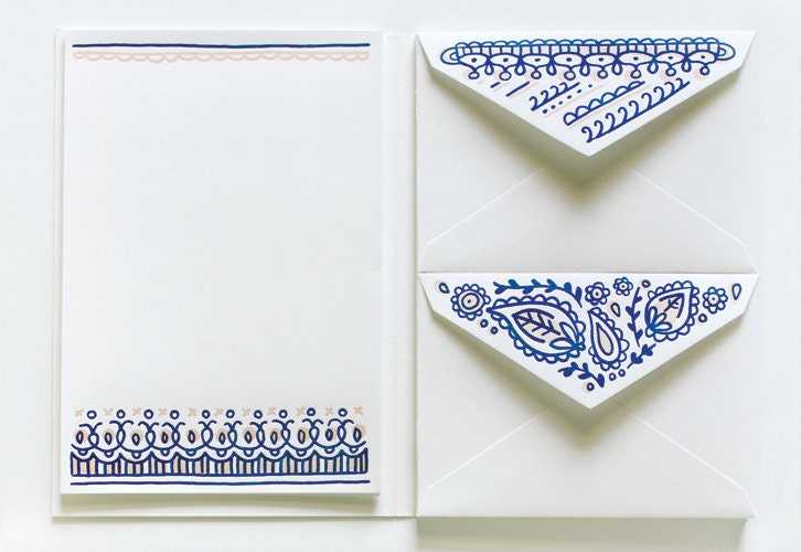 Pressed Mehndi Letterquette