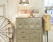 Painted Cottage Shabby White Romantic Dresser CH46