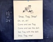 Vintage Reading Chart
