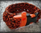 Paracord Survival Bracelet with Whistle Buckle - from wrist band to rope in seconds