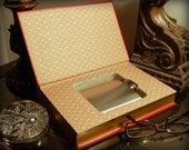 Hollow Book Safe & Flask - CRIME AND PUNISHMENT (Flask Included)
