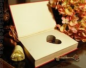 Hollow Book Safe with Heart (Vintage 1929 The World's Great Romances)