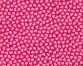 Robert Kaufman, Valentine, Lots of Love in Petal, 1 yard