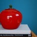 Vintage Aluminum Apple Canister